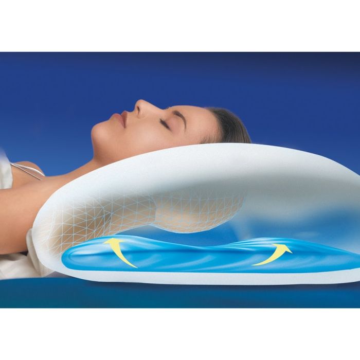 mediflow original fiberfill waterbase pillow 20 x 28 inch